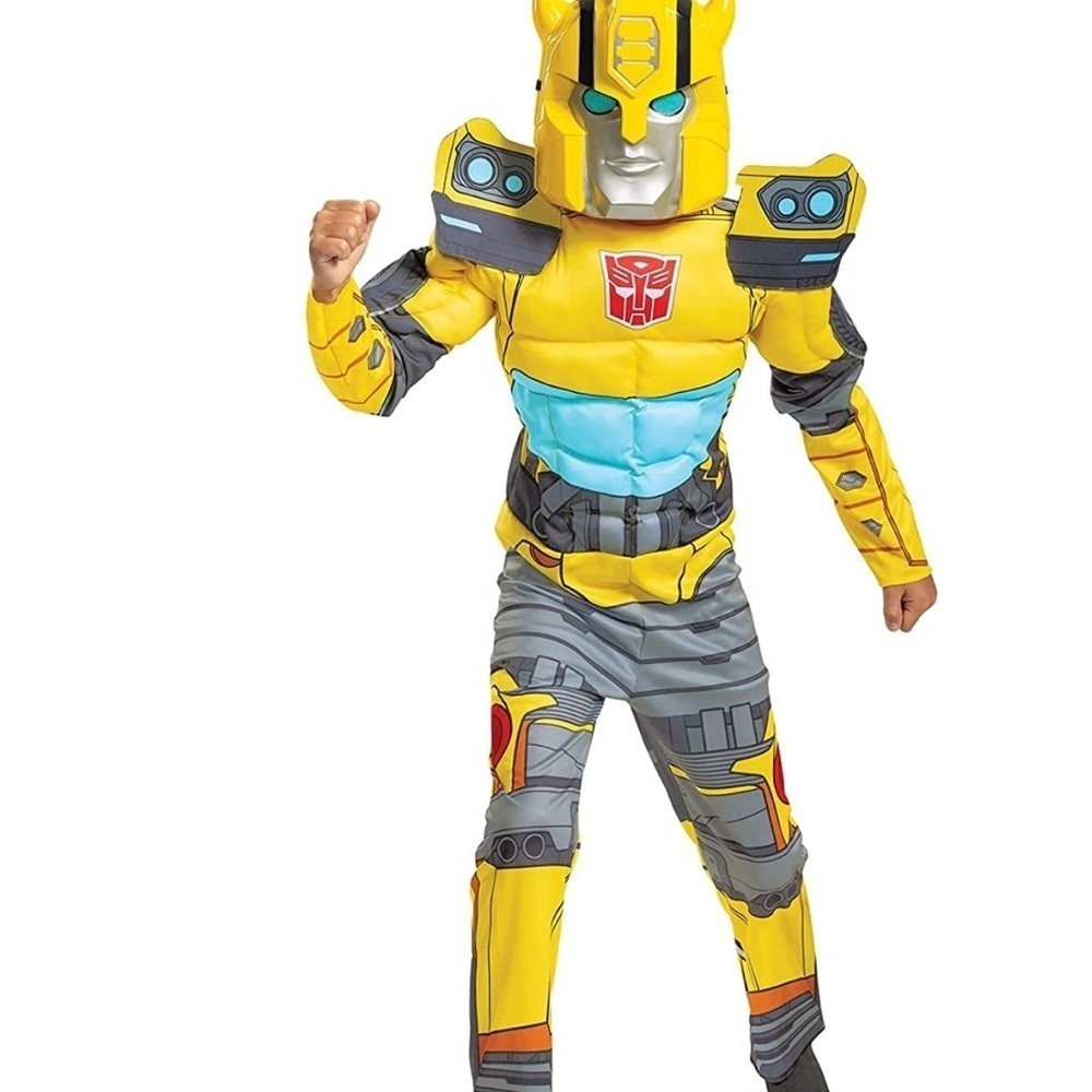 Yellow and Gray Robot Costume - Picture 5 of 5